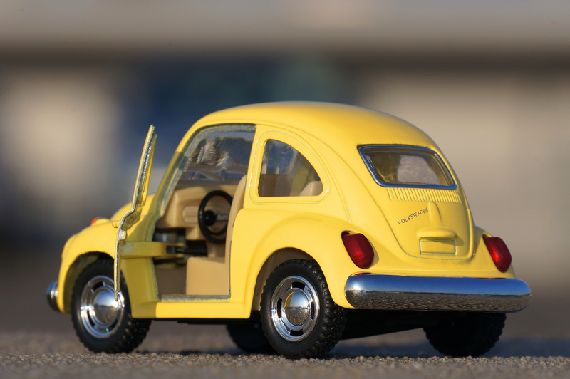  A yellow colour toy car